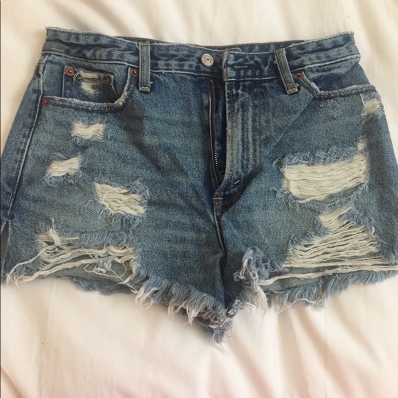 Abercrombie Jean Shorts - Picture 1 of 3
